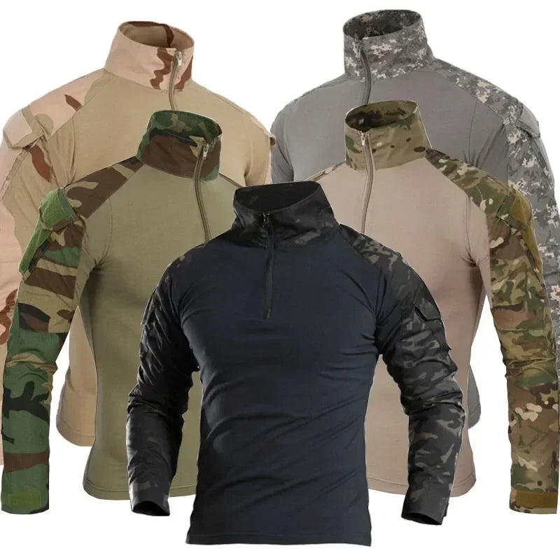 Camisa Militar camuflada Masculina