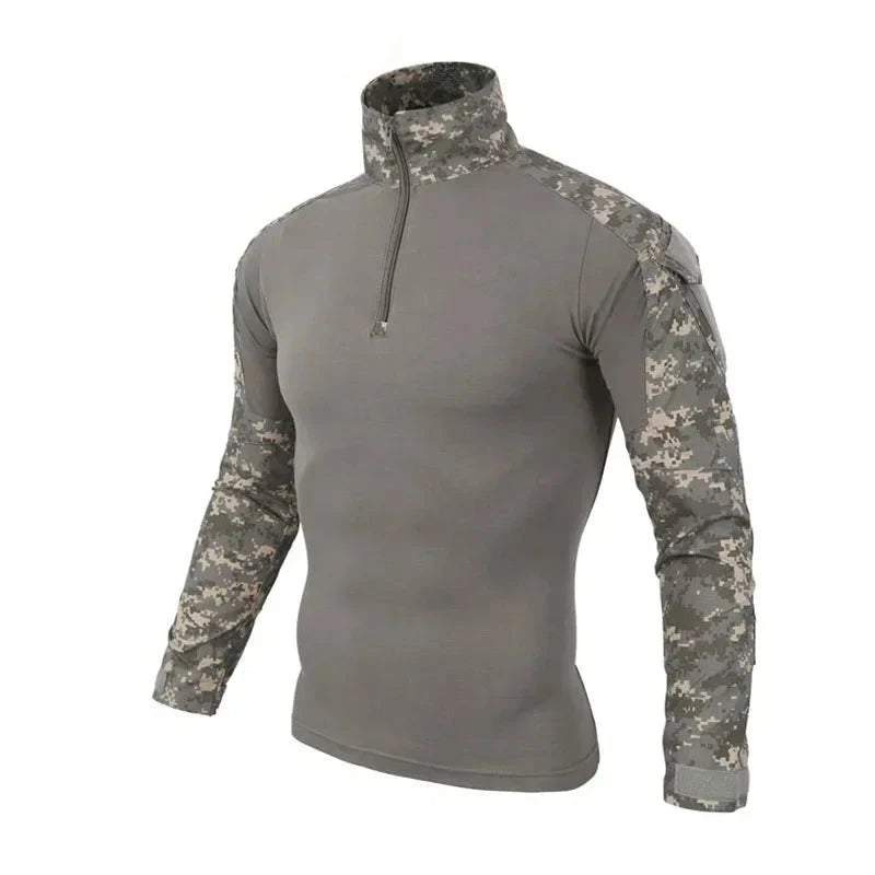 Camisa Militar camuflada Masculina