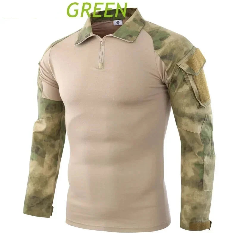 Camisa Militar camuflada Masculina