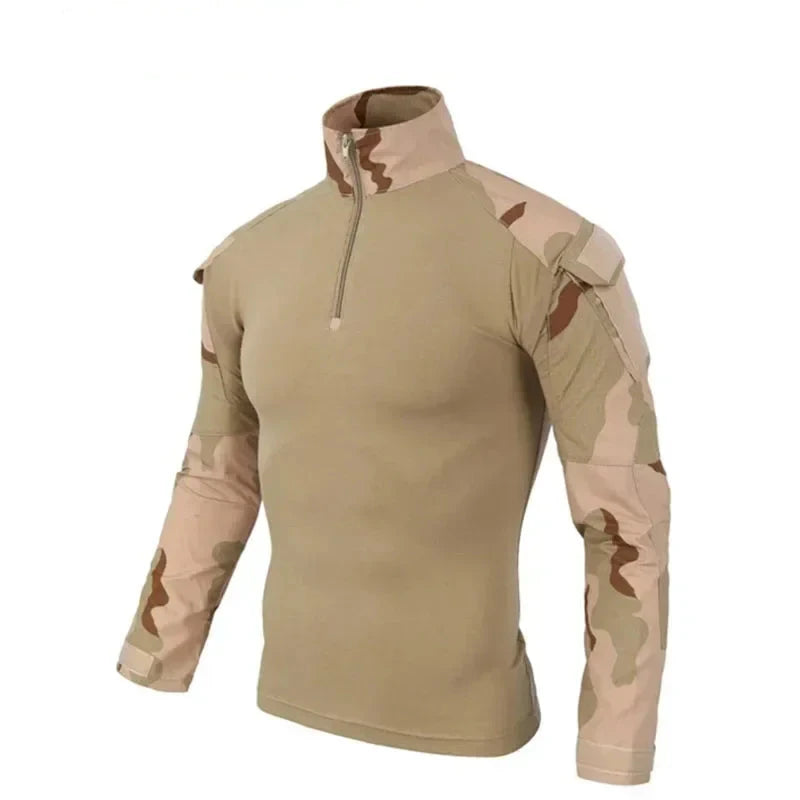 Camisa Militar camuflada Masculina